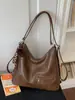 Bolsa Retro Multiusos de Gran Capacidad para Mujer 2026 Nuevo Otoño Casual Bolso Cruzado Estilo Coreano Simple Bolso de Hombro para el Trabajo