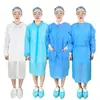 Roupas de Trabalho Descartáveis, Aventais Não Tecidos, Aventais para Visitantes, Roupas para Sala Limpa em Fábricas de Alimentos, Roupas de Proteção para Farmácias, Aventais Cirúrgicos