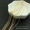 Acessórios para Joias Artesanais DIY Preservação da Cor Dourado 2/1,5mm Corrente Cruzada Achada Acessórios para Pinos de Cabelo