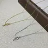 Corrente Lisa Versátil DIY com Agulha de Prata Esterlina S925, Corrente Deslizante Ajustável Tipo Agulha, Corrente Lisa Simples e Versátil em Formato O