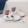 Zapatos de Lona Estilo Dibujo Animado Lindos para Niñas Novedades Primavera 2026 Versátiles Zapatos Blancos para Niños y Niñas Zapatos Deportivos Ligeros Antideslizantes
