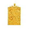 Venta Directa de Fábrica de Etiquetas de Dragón Longteng Sihai Colgante Chapado en Oro de 24K Collar Imitación Chapado en Oro Vietnamita
