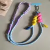 Diseño de Correa de Hombro Colorida de Nudo Retorcido para Alivio del Estrés para Teléfono Móvil, Correa Cruzada, Cordón Tejido de Alta Resistencia para Bolsos y Botellas de Agua, Versátil
