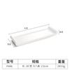 Plato rectangular de melamina A5 para sushi, plato sencillo para aperitivos de restaurante, plato largo de plástico, plato para hot pot de res coreano y japonés
