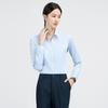 Camisa de Hombre Manga Larga Absorción de Humedad y Transpiración Personal de Ventas Seguro Ropa de Trabajo Camisa Resistente a las Arrugas Camisa de Vestir de Negocios Uniforme