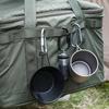 OVERHILLS Equipamento Exquisito para Acampamento ao Ar Livre 38 Litros Grande Capacidade de Armazenamento Bolsa Multifuncional de Nylon Quádrupla