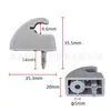 Adecuado para clip de parasol de coche Chevrolet Sail, clip de parasol delantero, gancho de fijación de parasol
