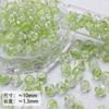 [Jianjia] Cuentas Redondas de 10 mm Jade Glaseado Sensación Rota Cuentas Popcorn Bicolor Accesorios con Cuentas DIY Pulsera Collar