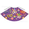 Capas, Máscaras e Capas Estampadas com Cordão para Crianças de Tamanho Pequeno e Médio, Feitas Sob Medida de Fábrica para Carnavais Europeus e Americanos