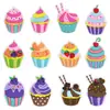 Encanto de Zapato de Comida de Goma Suave de PVC con Tema de Pastel 'Sweetheart' para Niñas, Decoraciones de Zapato Desmontables DIY, Venta al por Mayor