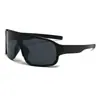 Gafas de sol protectoras cortavientos para ciclismo al aire libre, gafas adelgazantes, gafas de montañismo negras con montura grande de protección UV integrada para esquí