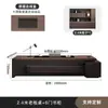 Conjunto de mesa e cadeira de escritório executiva moderno e simples, mesa de CEO, mesa executiva de luxo leve, mesa de gerente, móveis de escritório