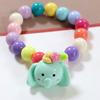 Lote de pulseras de dibujos animados para niños, lindas y dulces pulseras acrílicas coreanas para niños, fabricantes de joyas al por mayor