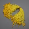 Cuerda para Etiqueta de Prenda, Cuerda de Poliéster para Inserción Única de Bolsa, Cuerda Cuadrada Blanca para Colgar, Cuerda Universal para Colgar, En Stock