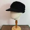 Chapéu de Palha com Aba Plissada Estilo Japonês Inspirado em Yamamoto para Equitação Feminina, Chapéu de Sol para Primavera e Verão, Chapéu de Cavaleiro Emagrecedor