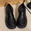 Zapatos de verano retro estilo francés de punta redonda para comercio exterior transfronterizo, zapatos Mary Jane versátiles de correa poco profunda con suela blanda