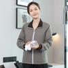 Ropa de trabajo de limpieza manga larga suéter de otoño e invierno Hotel traje de limpiador de habitaciones de hotel tía de la propiedad uniforme PA