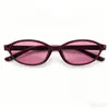 Gafas de Sol Pequeñas Ovaladas de Alta Gama Europeas y Americanas Gm para Hombres y Mujeres, Gafas de Sol Anti-UV, Nuevas Gafas de Sol Cat-Eye para Viajes