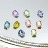 Rhinestones Octogonales Largos Dongzhou de 4*6 mm para Uñas, Rhinestones Octogonales Rectangulares con Base Puntiaguda, Rhinestones para Uñas DIY, Decoraciones Súper Brillantes para Uñas