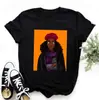 Camiseta de Chica de Pelo Corto Nueva 2025 Verano Manga Corta Ropa de Mujer Camiseta de Manga Corta WISH Dropshipping