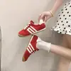 Zapatillas de Entrenamiento Deportivas de Moda Versátiles de Caña Baja Estilo Coreano Aleman 2026 Primavera/Verano Zapatillas Blancas para Mujer Zapatos Casuales Nuevas Zapatillas de Estudiante Retro