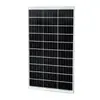 Panel Solar Monocristalino Panel Generador de Energía Sistema de Suministro de Energía para Exteriores Panel Fotovoltaico Solar Panel Solar de 300 Vatios