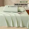 100% algodón sábana de cama cepillada engrosada pieza única dormitorio estudiantil funda de edredón engrosada juego de ropa de cama de tres piezas