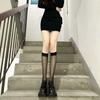 Venta Directa de Fábrica de Calcetines JK de Media Pantorrilla para Mujer, Calcetines de Media Pantorrilla con Volantes Mary Jane, Calcetines Finos de Encaje