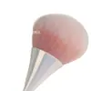 Nuevo Cepillo para Polvo de Manicura Cepillo de Cerdas Suaves de Cabeza Grande Cepillo de Calidad Limpieza Espejo Mágico Polvo Juego de Herramientas para Manicura Brocha para Rubor