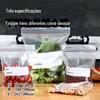 Sacos Ziplock de Grau Alimentício com Fechamento Duplo Nervurado, Sacos para Conservar Frescor, Sacos de Vedação para Armazenamento na Geladeira, Feitos de Material de Grau Alimentício, Dupla Nervura