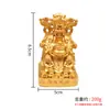 Ornamento de Liga de Metal Direto da Fábrica do Deus da Riqueza para Adoração em Casa, Decoração de Mesa para Atração de Riqueza, Presente de Abertura de Negócios