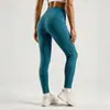 Calça de Yoga Feminina Mingda Nova Transfronteiriça com Bolsos Laterais, Cintura Alta, Levanta Bumbum, Alta Elasticidade, Secagem Rápida, Calça Esportiva de Comprimento 7/8