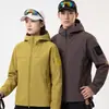 2026 Nova Jaqueta 3 em 1 à Prova de Vento e Água para Montanhismo Masculina e Feminina Roupa Externa para Viagem em Xinjiang para Homens
