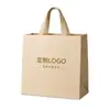 Vendas Diretas de Fábrica Sacolas de Presente em Estoque Papel Kraft Espesso Alta Qualidade Ecológico Exquisite Durável Simples Suporta Peso
