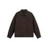 Ropa Vintage Yidao 2026 Invierno Nuevo Retro Americano Gama Alta Solapa de Felpa Gamuza Acolchado Cálido Chaqueta Abrigo de Algodón