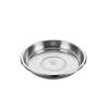 Placa de Acero Inoxidable 304 Disco Engrosamiento y Profundización Disco Plato para Cocinar al Vapor Plato para Cocinar al Vapor de Repostería Casera Plato para Sopa Disco Plato Plato
