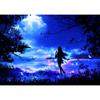 Envío gratis cielo estrellado sueño ciencia ficción gente hermosa y póster de cielo estrellado estudio pintura decorativa papel Kraft marco de fotos pintura colgante mural