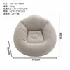 Sofá Inflable Perezoso Transfronterizo Sofá Saco de Frijol Sofá Plegable Ocio Sofá Inflable de PVC con Forma de Balón de Fútbol Exterior