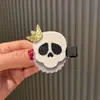 Pinza Divertida para el Cabello de Niños Fiesta Fantasma Calabaza Murciélago Pinza para el Cabello de Fiesta 2024 Accesorios para el Cabello de Niña Halloween