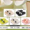 Zapatillas de baño EVA para hombre y mujer, para interiores, de una sola palabra, suaves, para uso exterior, sandalias, zapatos de playa