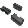 Tapón ovalado para tubo 60*20 tapón interior de plástico equipo de fitness tapón interior para tubo de hierro piezas de plástico tapón de arco