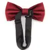 Moda direta da fábrica masculina para casamento, noite, noivo, banquete, negócios, gravata borboleta de cor sólida, laço em estoque