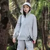 Ropa de protección solar para mujer, traje ligero de protección solar UV, chaqueta casual de protección solar para hombre, al por mayor, ligero, transpirable