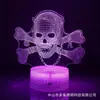 Regalo creativo exclusivo transfronterizo de Star Wars regalo luz de noche LED 3D colorida lámpara de mesa de noche con control remoto táctil