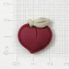 Parche de Dibujos Animados Accesorios para Joyería DIY Funda para Teléfono Móvil Pegamento de Crema Pasador Accesorios para el Cabello Media Cara Banda de Goma Rojo Vino Material para Bolsas de Zapatos