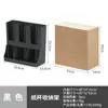 Caja de Almacenamiento para Vasos de Papel Desechables, Dispensador de Agua, Estante de Almacenamiento para Bolsas de Café y Popotes, Estante de Almacenamiento Multicapa Junto al Mostrador del Bar del Restaurante