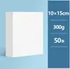 Cartões em Branco, Cartões Espessos e Rígidos, Cartões Brancos de Papel Kraft Transfronteiriços, Cartões de Palavras Pintados à Mão para DIY, Cartões de Cumprimentos Manuscritos, Venda por Atacado Cultural e Criativa