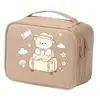 Bolsa de Cosméticos de Gran Capacidad Serie T400 Clasificación Multicapa de Alta Gama Portátil para Viaje Bolsa de Almacenamiento para Artículos de Tocador