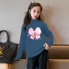 Y2007# camiseta de terciopelo de manga larga para niños, camiseta interior para niñas y niños, ropa infantil, nueva camiseta casual de otoño, todo vale