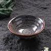 Plato Cerámico para Condimentos, Plato para Salsa de Hot Pot, Plato para Salsa de Soja, Plato para Vinagre, Plato para Salsa para Mojar, Cuenco Japonés para Condimentos, Plato Hondo para Guarnición de Restaurante